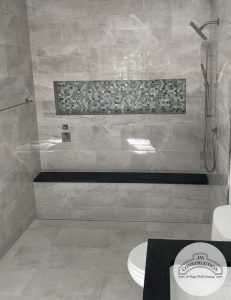 JM Construction - Interior Design - Modern Shower
