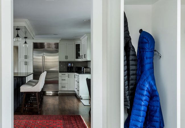 Hanging Space in Mudroom Closet, MetroWest