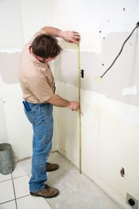 Mold - repaired wall
