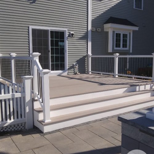 deck addition home remodel