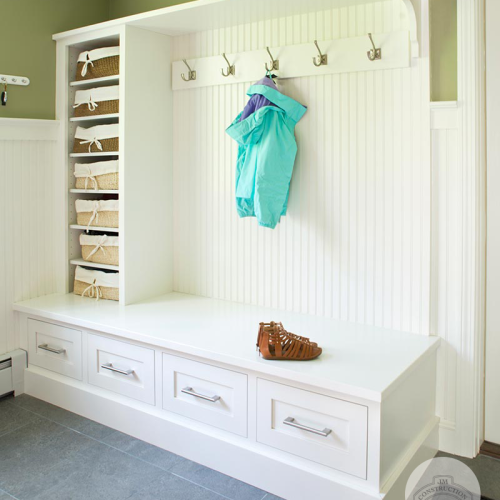 Modern Farmhouse Mudroom