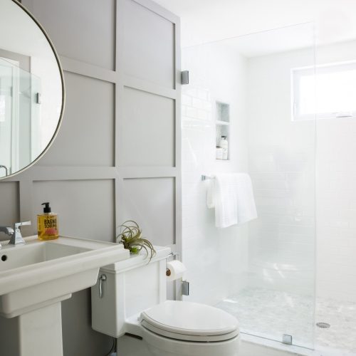Modern White Bathroom